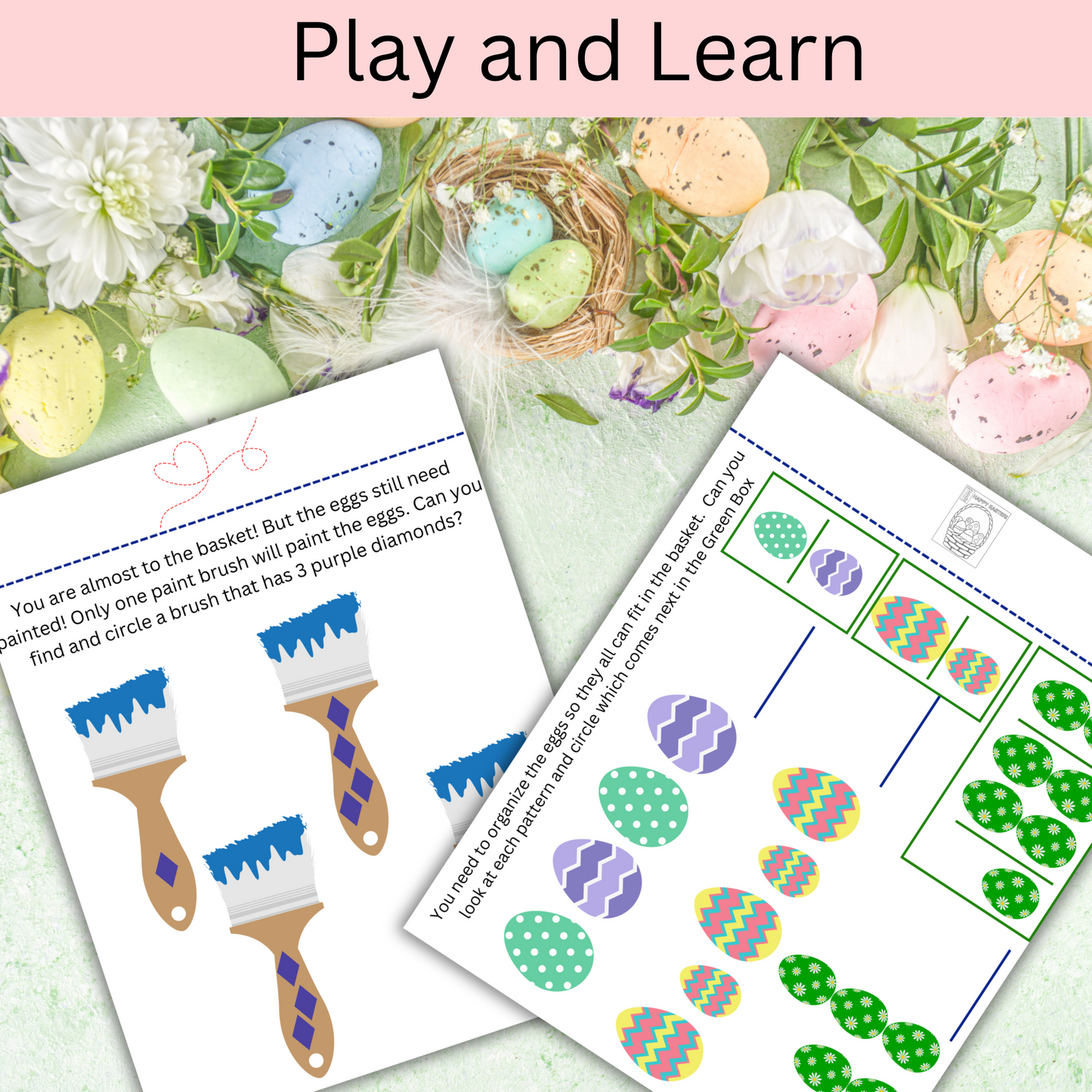Easter Preschool Escape Room, Toddle Activities, Printable Learning Pages, Kids Puzzles, Preschool Party Games, Fast And East Setup,