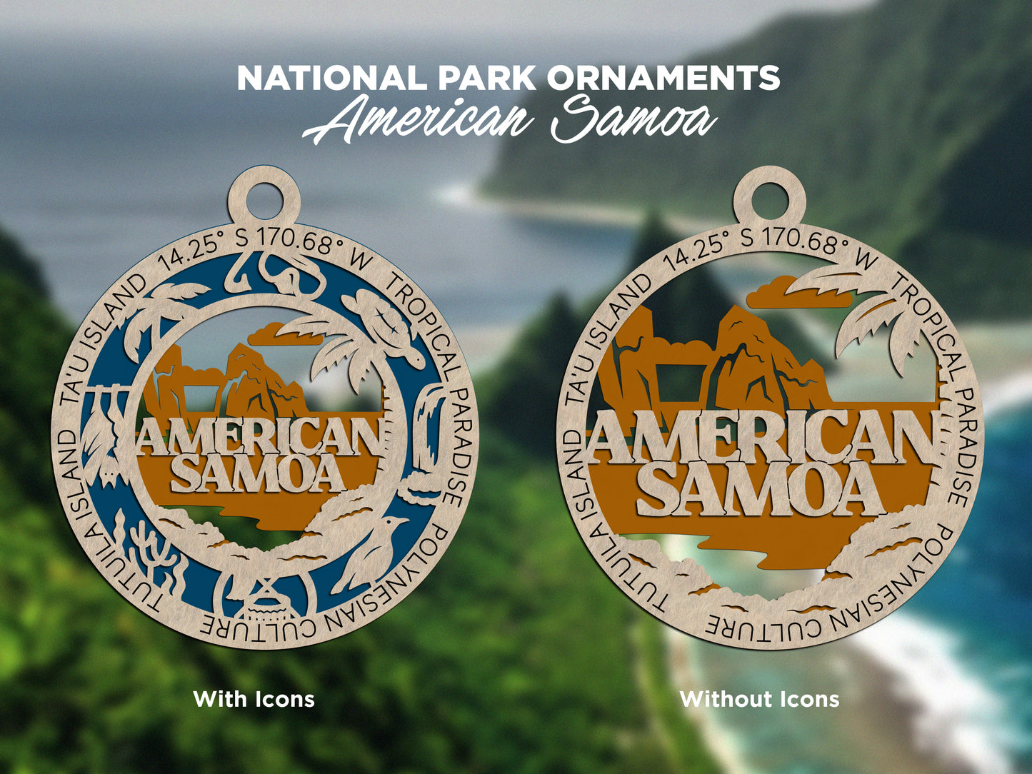 National Park Ornaments