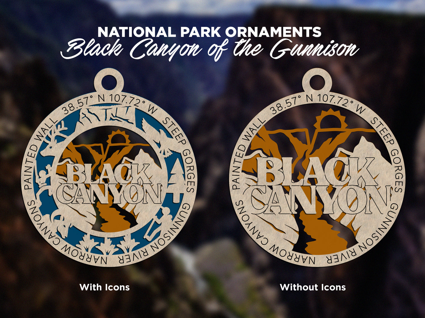 National Park Ornaments