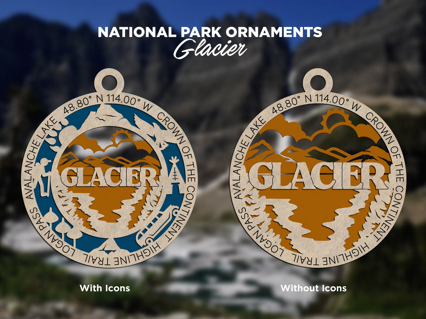 National Park Ornaments