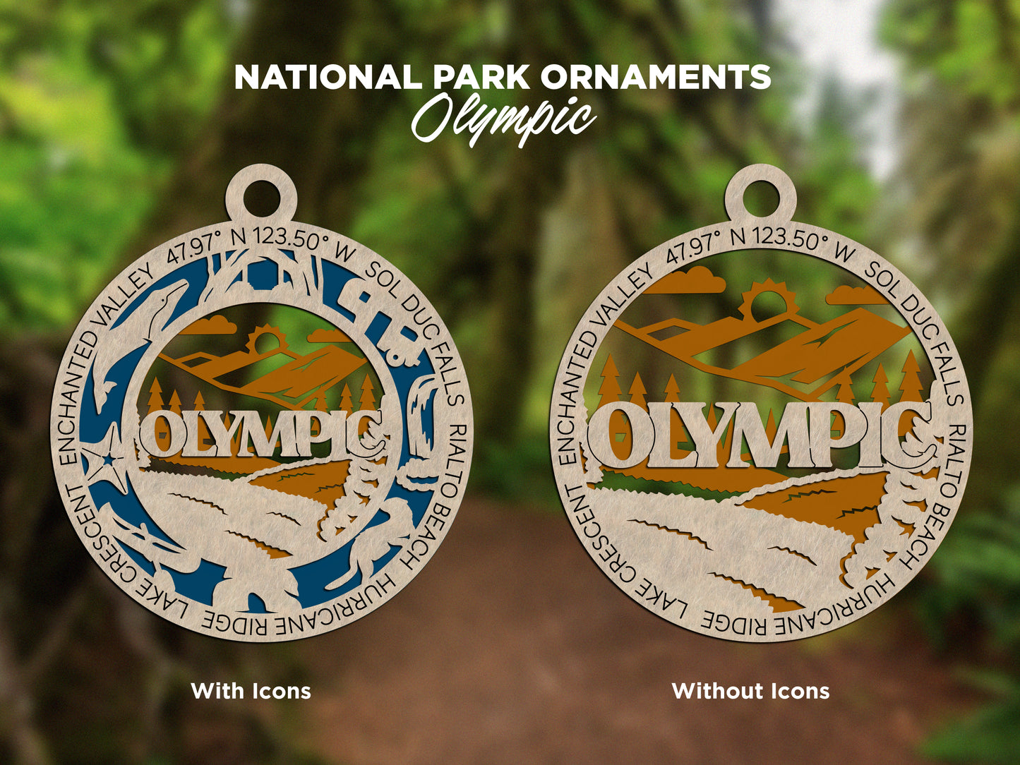 National Park Ornaments