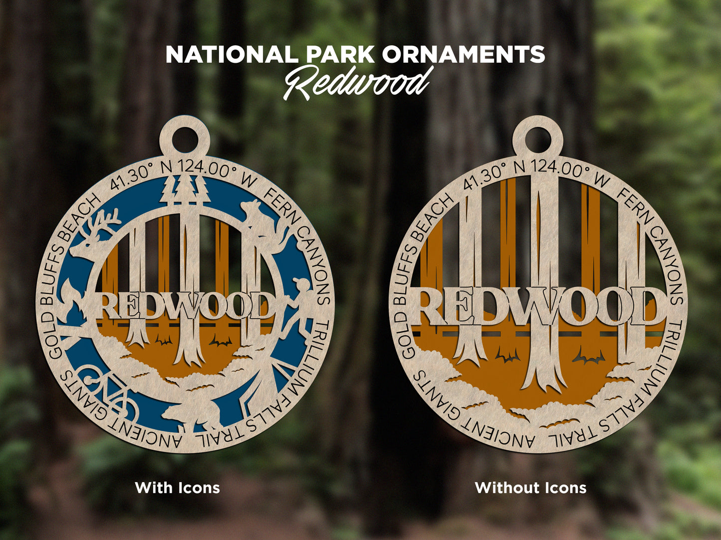 National Park Ornaments