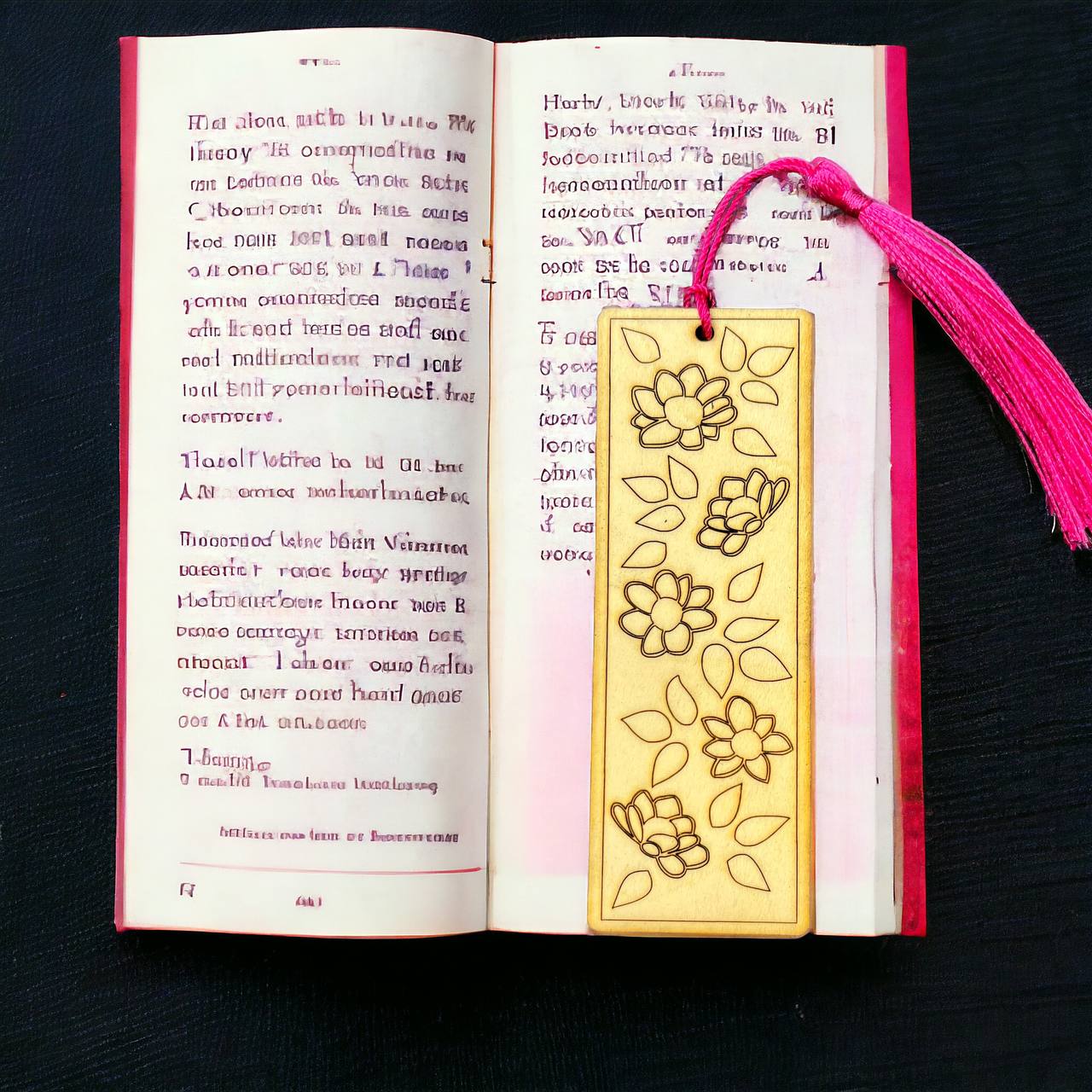 Daisy and leave Book Mark