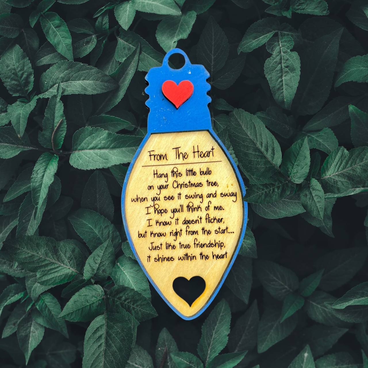 From the Heart Light Ornament
