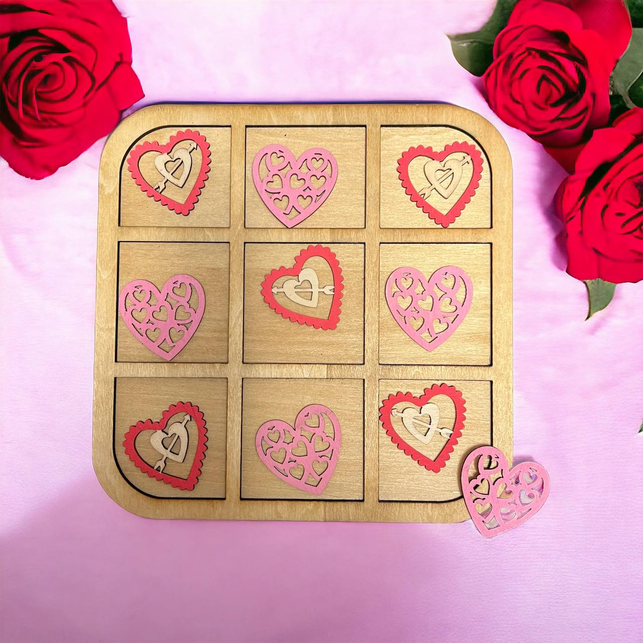 Valentines Tic Tac Toe