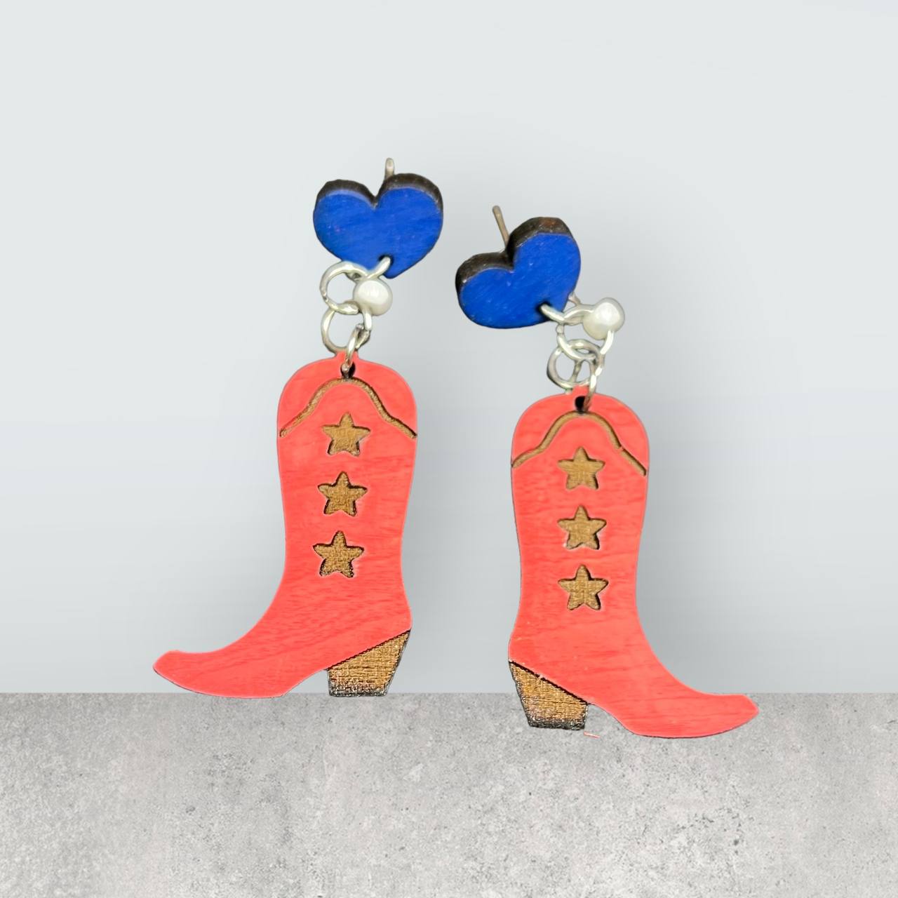 Cowgirl Boot Earrings