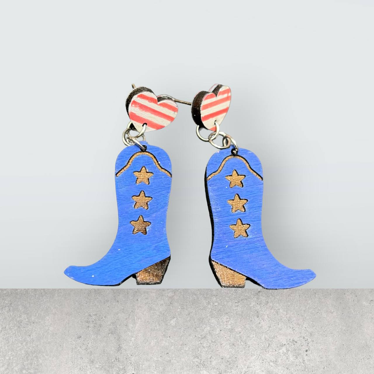 Cowgirl Boot Earrings